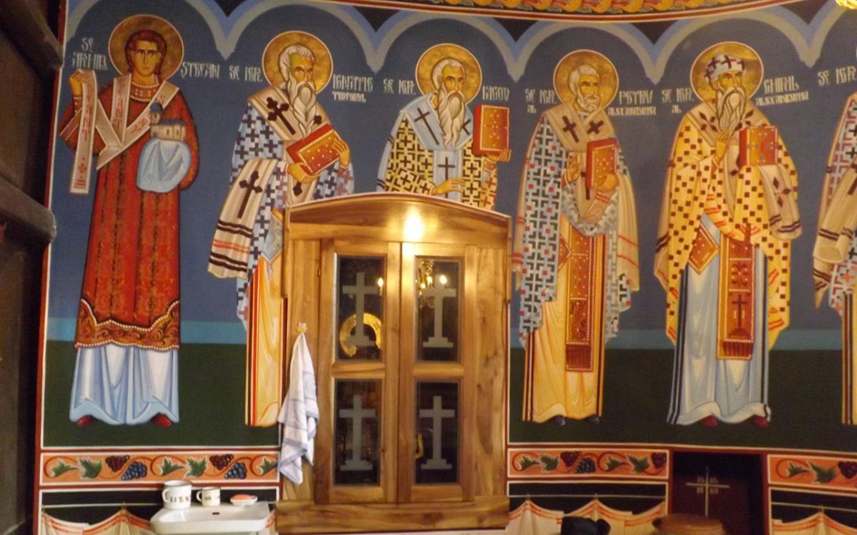 Pictură Sfântul Altar